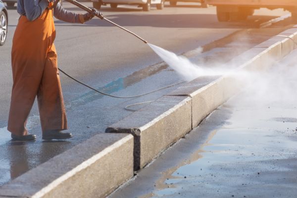 Commercial Concrete Cleaning in Saint Augustine