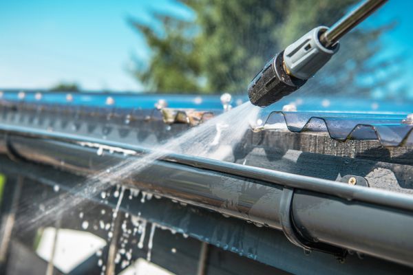 Cost of Gutter Pressure Washing in Saint Augustine