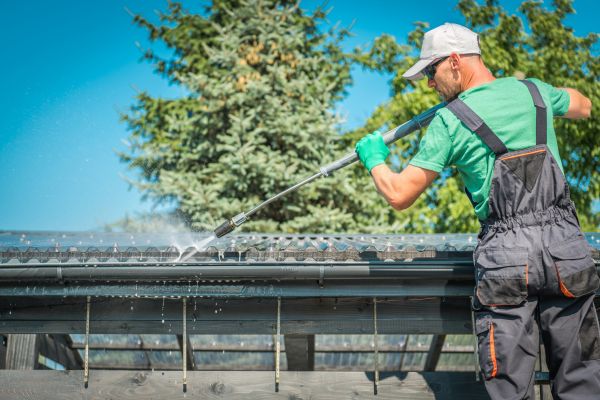 Cost of Gutter Power Washing in Saint Augustine