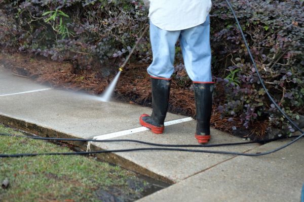 Cost of Sidewalk Washing in Saint Augustine