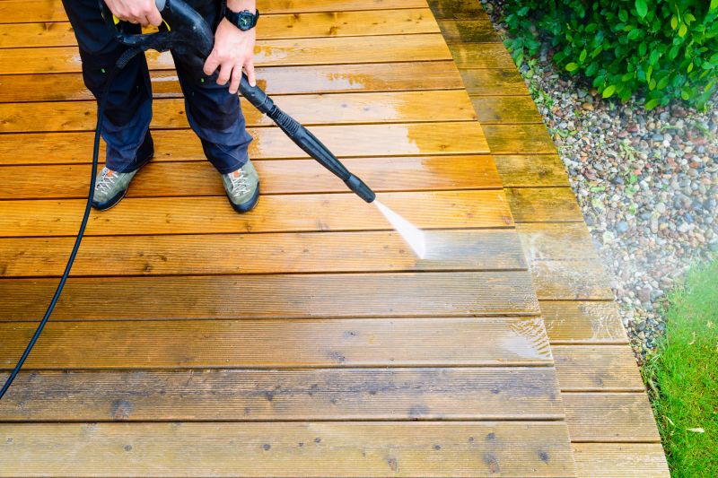 Deck Pressure Washing detail